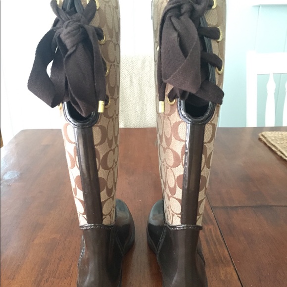 Coach rain boots - Picture 2 of 5